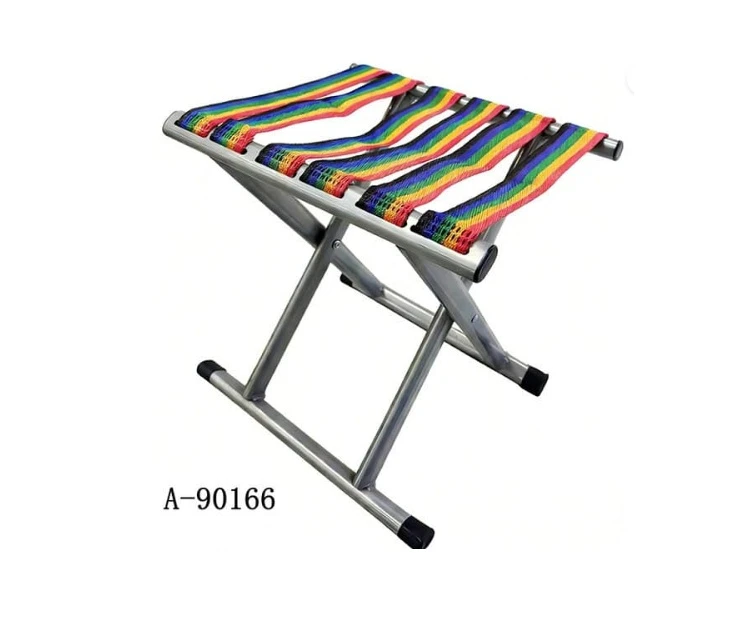 Scaun Pliabil Fier + Textil + Pvc A-90166 Wei